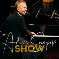 Baner promujący wydarzenie. Nazwa wydarzenia, data i zdjęcie Artysty.