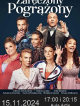 Baner promujący wydarzenie. Nazwa wydarzenia, data i zdjęcie Artystów.