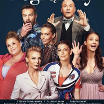 Baner promujący wydarzenie. Nazwa wydarzenia, data i zdjęcie Artystów.