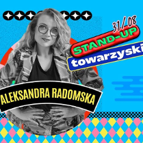 Baner promujący wydarzenie. Nazwa wydarzenia, data i zdjęcie Artystki.