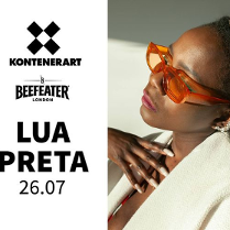 Baner promujący wydarzenie. Nazwa wydarzenia, data i zdjęcie Artystki.