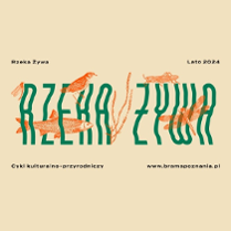 Baner promujący wydarzenie. Nazwa wydarzenia. Projekt graficzny: Marcin Dzbanuszek.