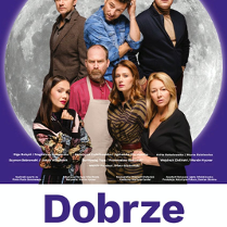 Baner promujący wydarzenie. Nazwa wydarzenia i zdjęcie artystów.