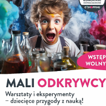 Baner promujący wydarzenie. Nazwa wydarzenia i data.