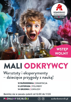 Baner promujący wydarzenie. Nazwa wydarzenia i data.