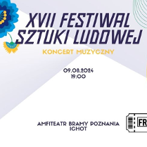 Baner promujący wydarzenie. Nazwa wydarzenia i data.