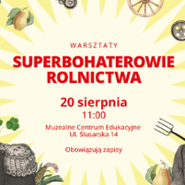 Baner promujący wydarzenie. Nazwa wydarzenia i data.