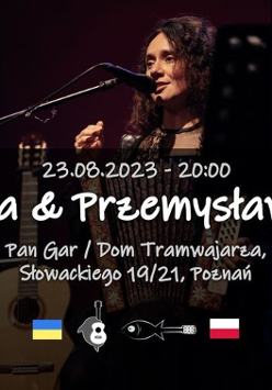 Baner promujący wydarzenie. Nazwa wydarzenia i zdjęcie artystów.