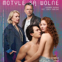 Baner promujący wydarzenie. Nazwa wydarzenia i zdjęcie artystów.