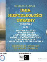 Baner promujący wydarzenie. Nazwa wydarzenia i data.