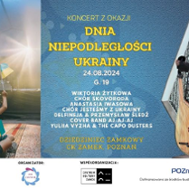 Baner promujący wydarzenie. Nazwa wydarzenia i data.