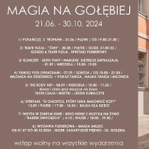 Baner promujący wydarzenie. Nazwa wydarzenia i data.