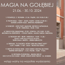 Baner promujący wydarzenie. Nazwa wydarzenia i data.
