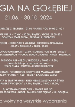 Baner promujący wydarzenie. Nazwa wydarzenia i data.