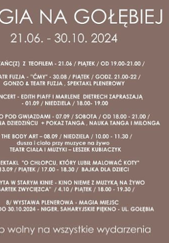 Baner promujący wydarzenie. Nazwa wydarzenia i data.