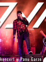 Baner promujący wydarzenie. Nazwa wydarzenia i zdjęcie artystów.