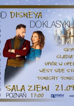 Baner promujący wydarzenie. Nazwa wydarzenia, data i zdjęcie Artystów.