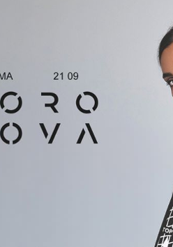 Baner promujący wydarzenie. Nazwa wydarzenia, data i zdjęcie Artystki.