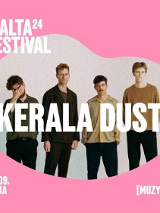 Baner promujący wydarzenie. Nazwa wydarzenia i zdjęcie artystów.