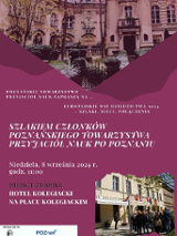 Baner promujący wydarzenie. Nazwa wydarzenia, data.