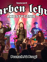 Baner promujący wydarzenie. Nazwa wydarzenia i zdjęcie artystów.