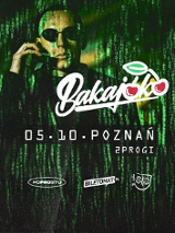 Baner promujący wydarzenie. Nazwa wydarzenia, data i zdjęcie Artysty.