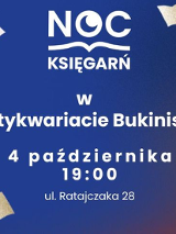 Baner promujący wydarzenie. Nazwa wydarzenia i data.