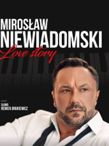 Baner promujący wydarzenie. Nazwa wydarzenia i zdjęcie artysty.