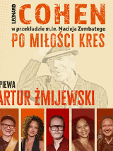 Baner promujący wydarzenie. Nazwa wydarzenia i zdjęcie artystów.