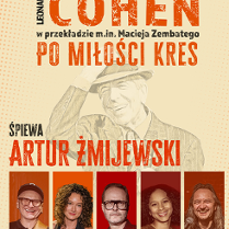 Baner promujący wydarzenie. Nazwa wydarzenia i zdjęcie artystów.