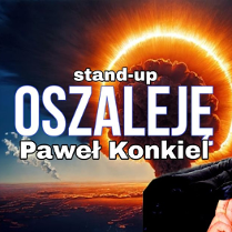 Baner promujący wydarzenie. Nazwa wydarzenia i zdjęcie artysty.