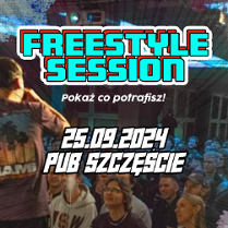 Baner promujący wydarzenie. Nazwa wydarzenia i data.