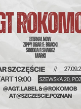 Baner promujący wydarzenie. Nazwa wydarzenia i data.