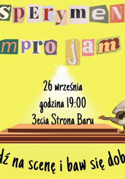 Baner promujący wydarzenie. Nazwa wydarzenia i data.