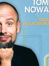 Baner promujący wydarzenie. Nazwa wydarzenia i zdjęcie artysty.