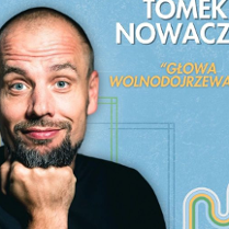 Baner promujący wydarzenie. Nazwa wydarzenia i zdjęcie artysty.