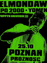 Baner promujący wydarzenie. Nazwa wydarzenia, data i zdjęcie Artysty.