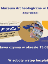 Baner promujący wydarzenie. Nazwa wydarzenia i data.