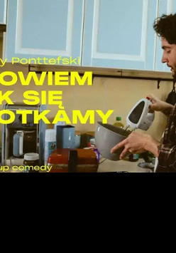 Baner promujący wydarzenie. Nazwa wydarzenia i zdjęcie artysty.