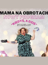 Baner promujący wydarzenie. Nazwa wydarzenia i zdjęcie artystki.