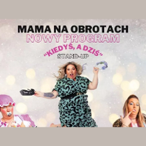 Baner promujący wydarzenie. Nazwa wydarzenia i zdjęcie artystki.