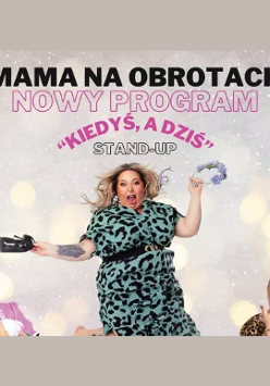 Baner promujący wydarzenie. Nazwa wydarzenia i zdjęcie artystki.