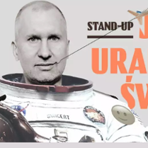 Baner promujący wydarzenie. Nazwa wydarzenia i zdjęcie artysty.