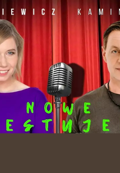 Baner promujący wydarzenie. Nazwa wydarzenia i zdjęcie artystów.