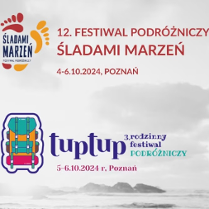 Baner promujący wydarzenie. Nazwa wydarzenia i data.