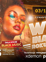 Baner promujący wydarzenie. Nazwa wydarzenia i data.