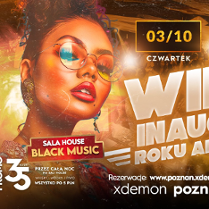 Baner promujący wydarzenie. Nazwa wydarzenia i data.