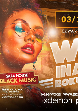 Baner promujący wydarzenie. Nazwa wydarzenia i data.