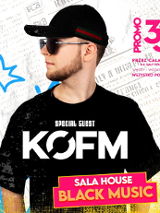 Baner promujący wydarzenie. Nazwa wydarzenia, data i zdjęcie Artysty.