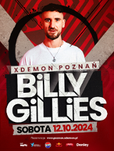 Baner promujący wydarzenie. Nazwa wydarzenia, data i zdjęcie Artysty.